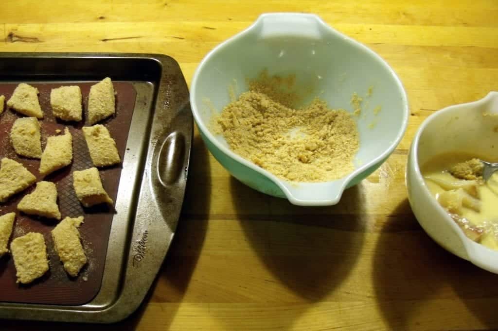homemade fish sticks