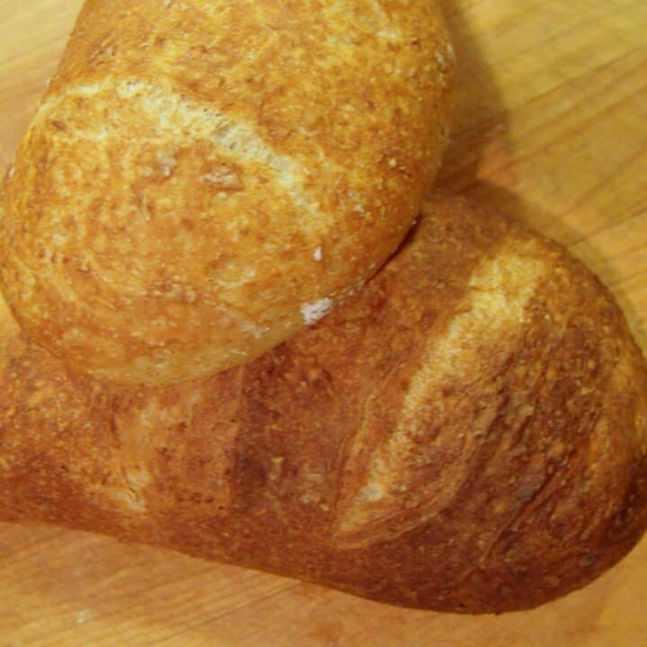 5 minute bread dough baked