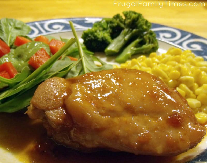baked jelly chicken thigh recipe