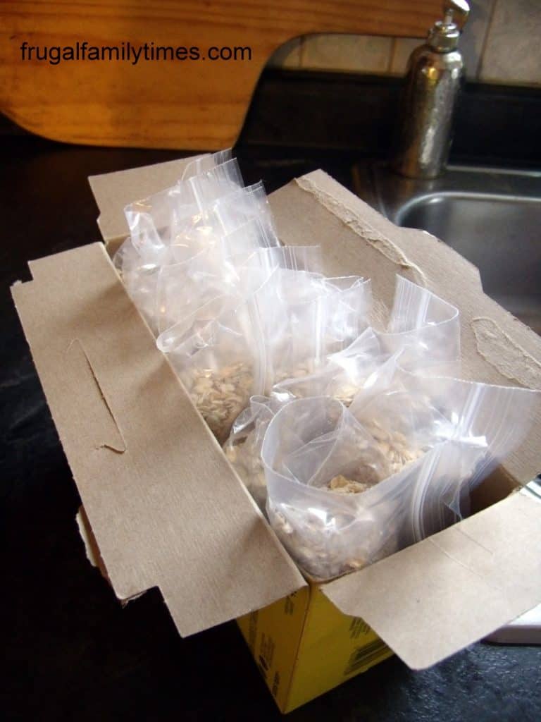 homemade instant oatmeal packets