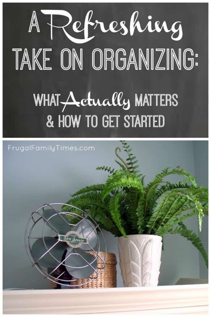 A refreshing perspective on organizing. Why organising actually matters for your family. How to get started. Great perspective if you're feeling overwhelmed. We organized our bathroom "linen closet" and saved time and money. It does not have to be picture perfect!