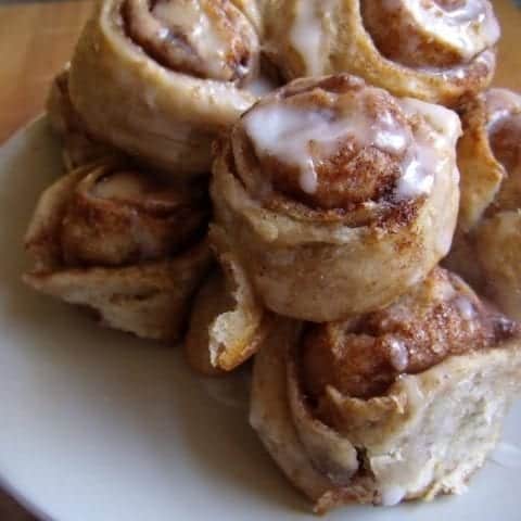 Quick and Easy Dough Cinnamon Rolls