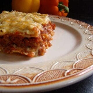 Easy healthy mexican lasagna