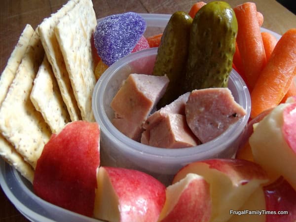 homemade lunchables