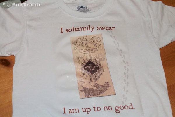 make a Harry Potter shirt