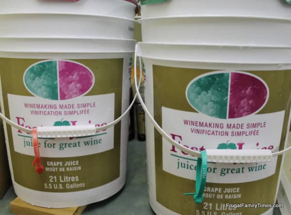 make your own wine from fresh juice