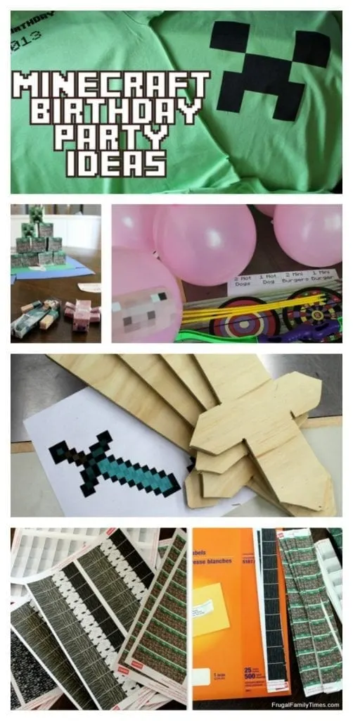 minecraft printables and minecraft crafts