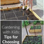 vegetable gardening with kids