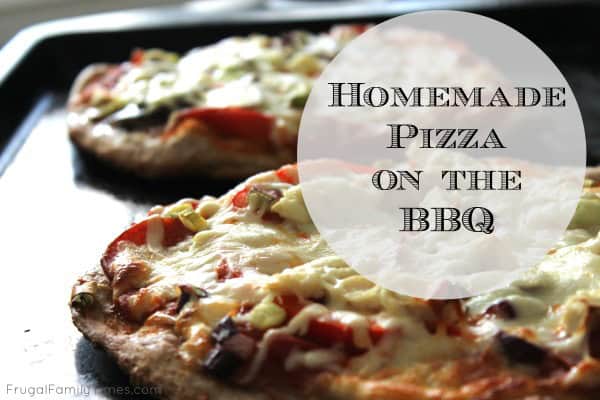 pizza on the bbq