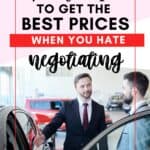 how to negotiate when you hate to haggle