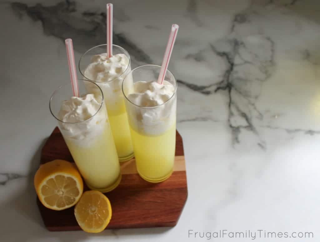 Italian lemon cream soda