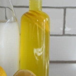 Make ahead: Lemon Simple Syrup