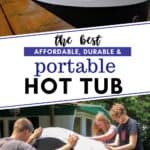 best portable hard sided hot tub