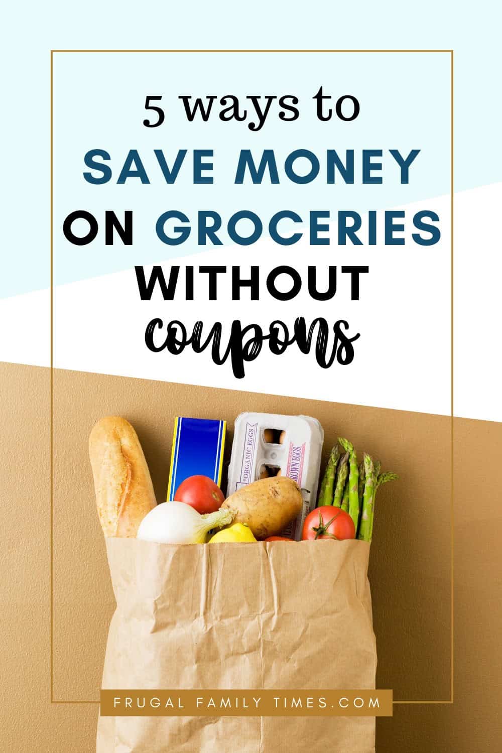how to save money on groceries without coupons part 1