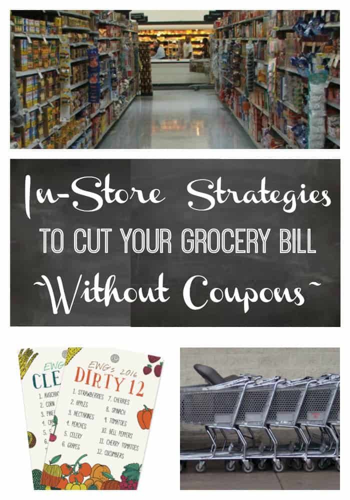 In-store Strategies to Cut Grocery Bill Right Now