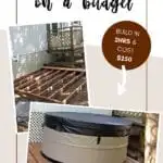 easy diy hot tub deck