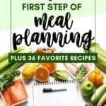 How to Simplify Meal Planning: First step (Frugal Meal Planning Guide 1)