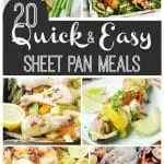 healthy sheet pan meals