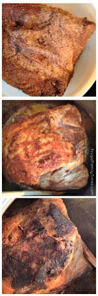 browning brisket in instant pot