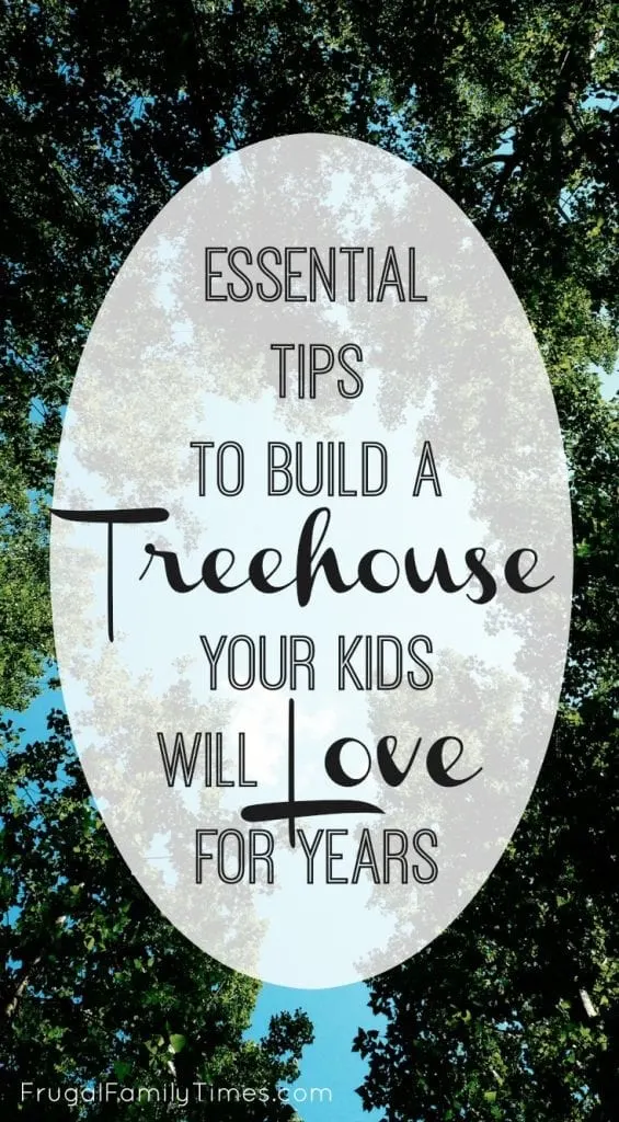 how to build a treehouse