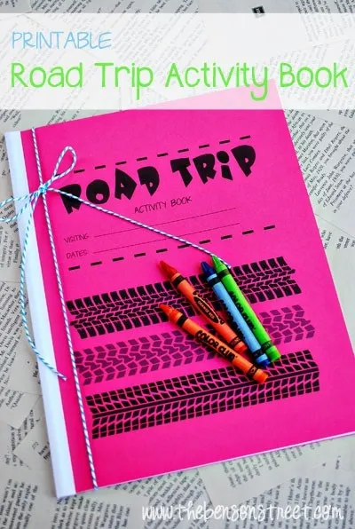 Printable Road Trip Book