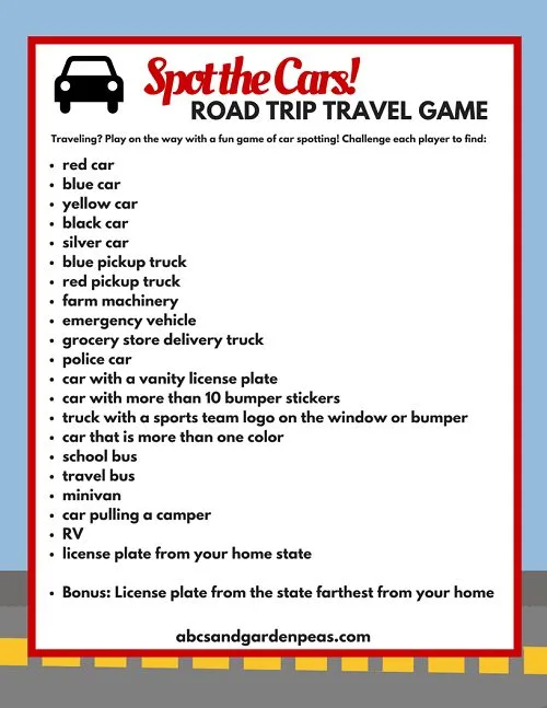 Fun Car Games: 20+ Entertaining & Easy Road Trip Activities