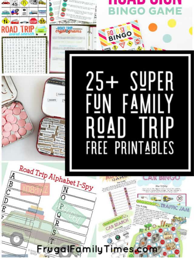 Road Trip Activities & Games to Print – Free & Fun!