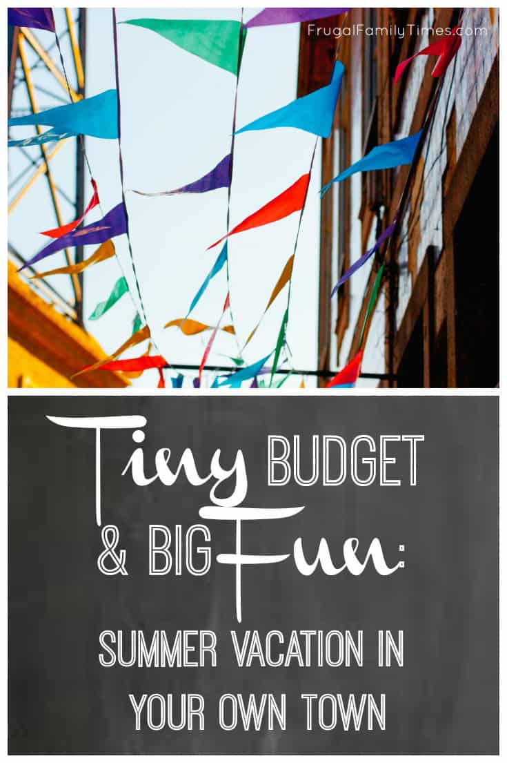 Tiny Budget & Big Fun ~ Summer Vacation in Your Own Town