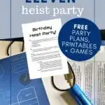 oceans eleven heist party