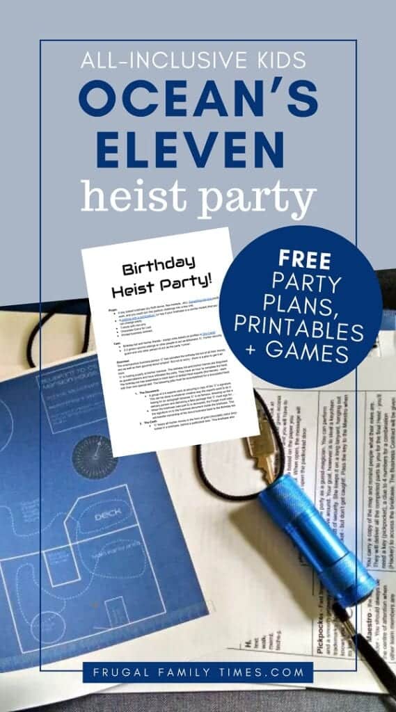 oceans eleven heist party