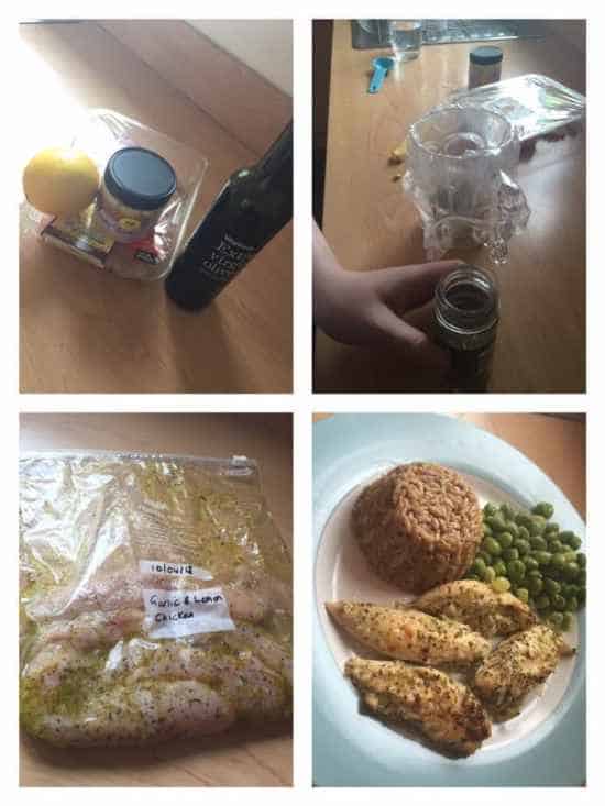 Lemon and Garlic Chicken ‘Dump’ Recipe