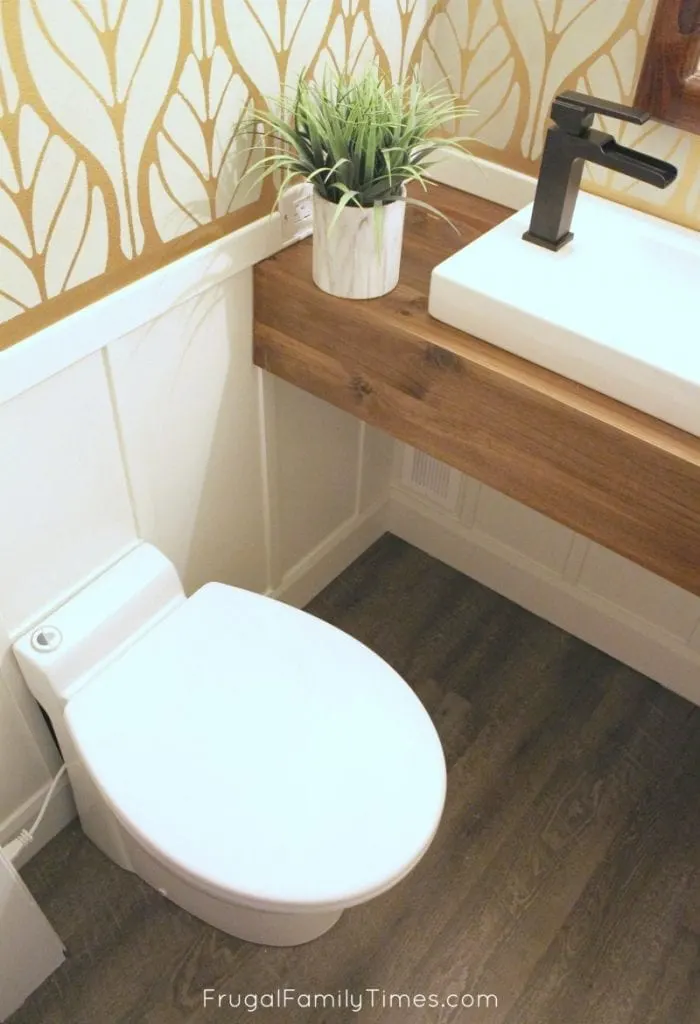 saniflo system for basement toilet