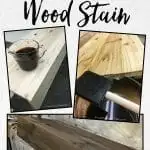 DIY natural stain for wood