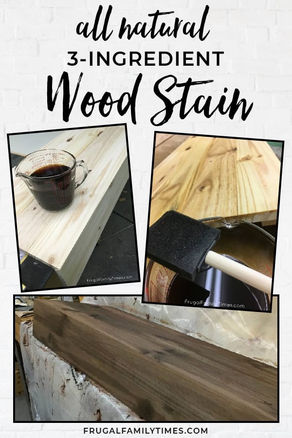 DIY reclaimed wood stain