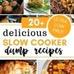no preparation slow cooker dump recipes