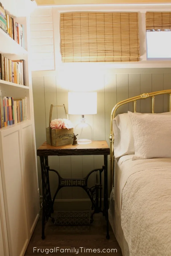 basement guest room