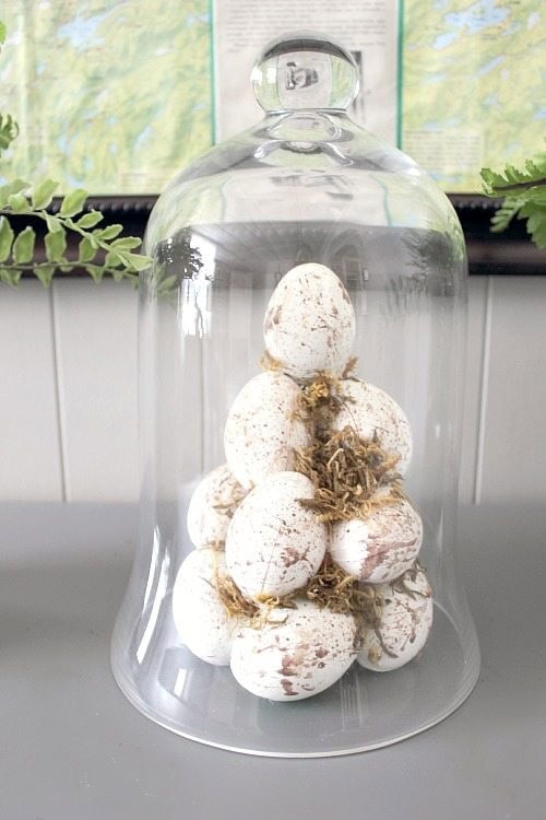 DIY Easter Egg Topiary for Less Than a Dollar