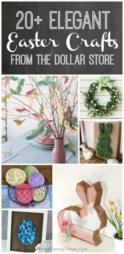 dollar store Easter decor crafts collection