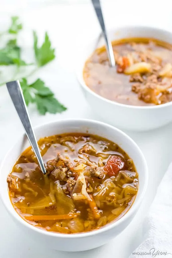 instant pot cabbage soup