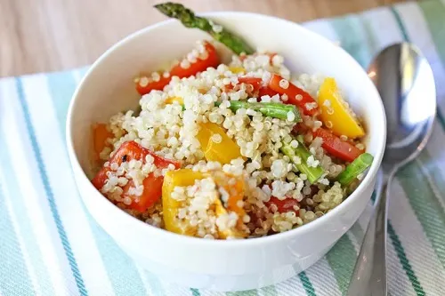 Grilled Veggie & Quinoa Salad