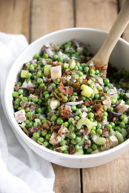 Creamy Salad with Bacon