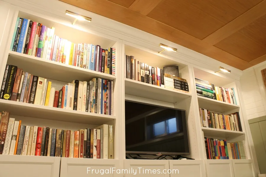 billy bookcase lighting