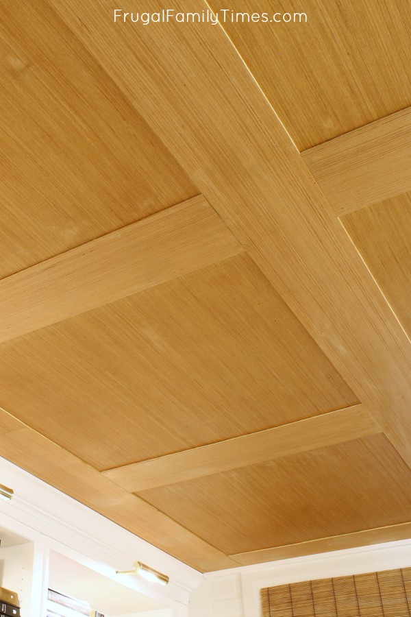 plywood ceiling diy