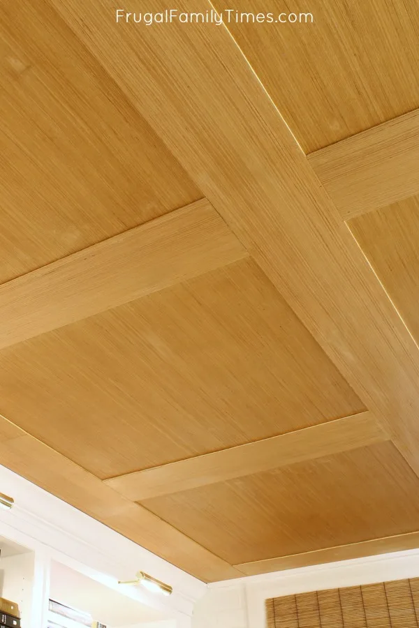 plywood ceiling diy