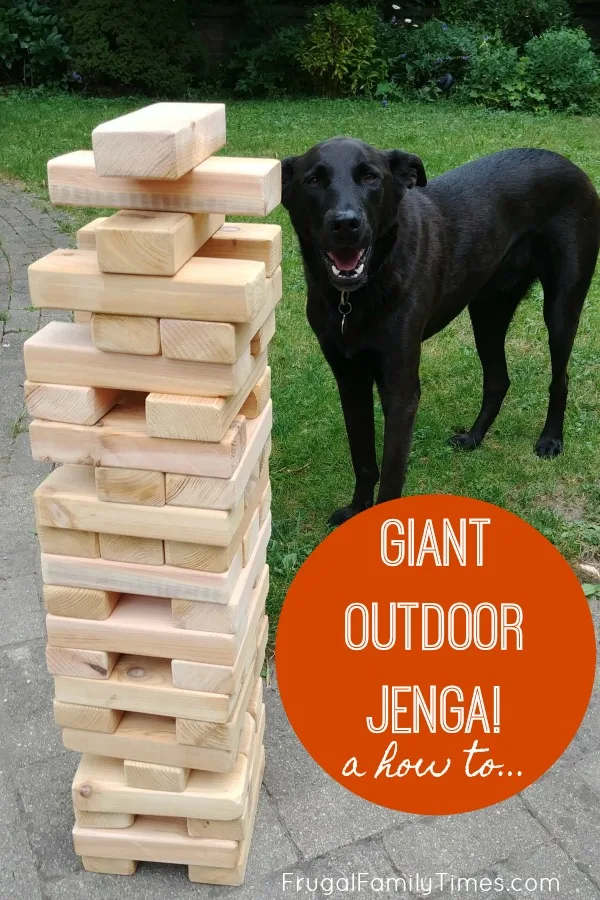 outdoor jenga