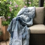 how to reuse jeans to make denim quilt