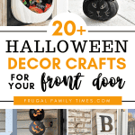 halloween front door decor crafts