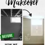 basement window makeover