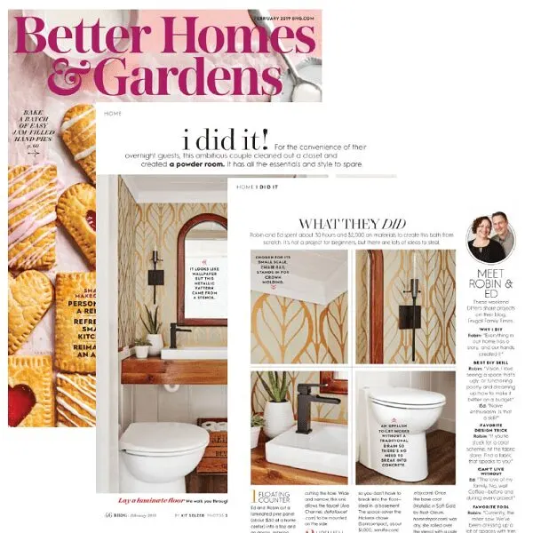 featured in BHG magazine