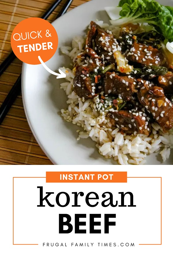 Easy Korean Beef Stew Instant Pot Recipe 2023 - AtOnce